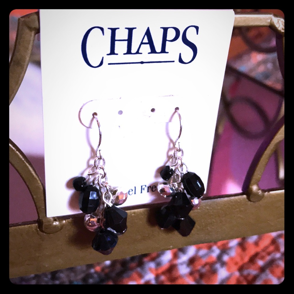 Brand new never worn Chaps Earrings